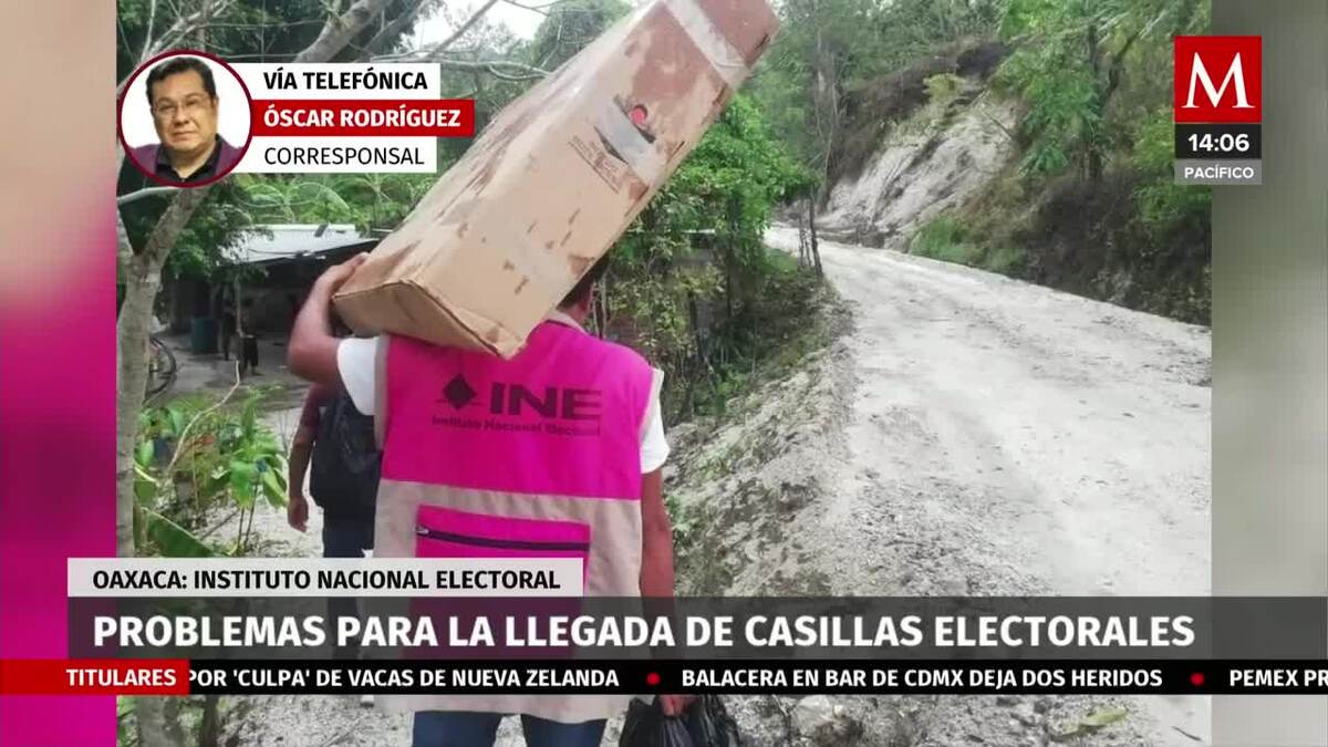 En Oaxaca, los pobladores quieren víveres no casillas electorales
