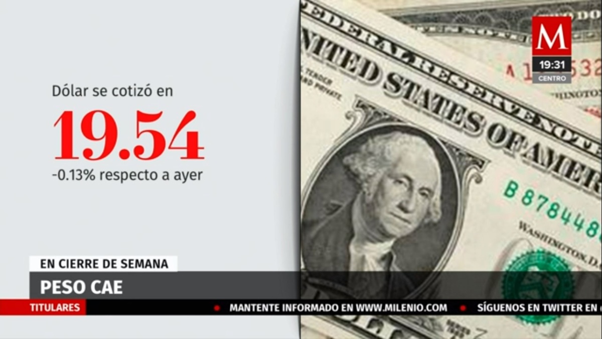 Peso se debilita tras avance del dólar por repunte del empleo en EU