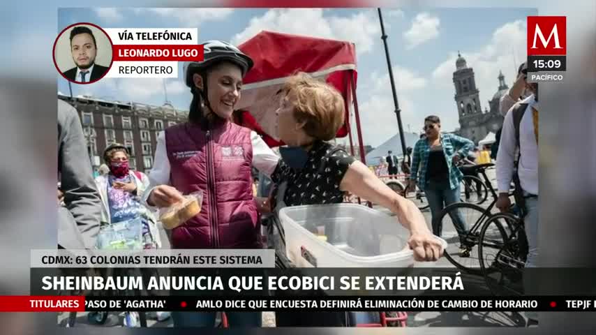 Se ampliará la red de Ecobici en CdMx