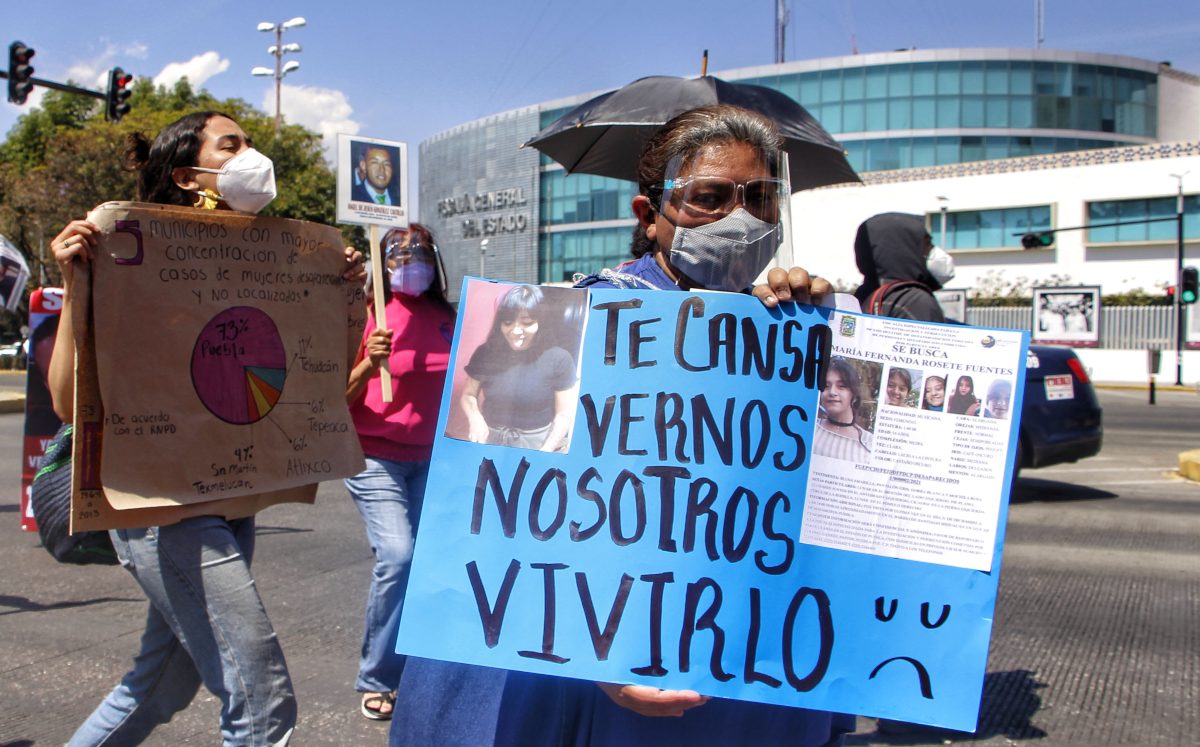 Búsqueda de personas desaparecidas en Puebla de personas desaparecidas en Puebla