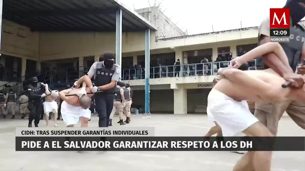 CIDH pide a El Salvador respetar derechos humanos