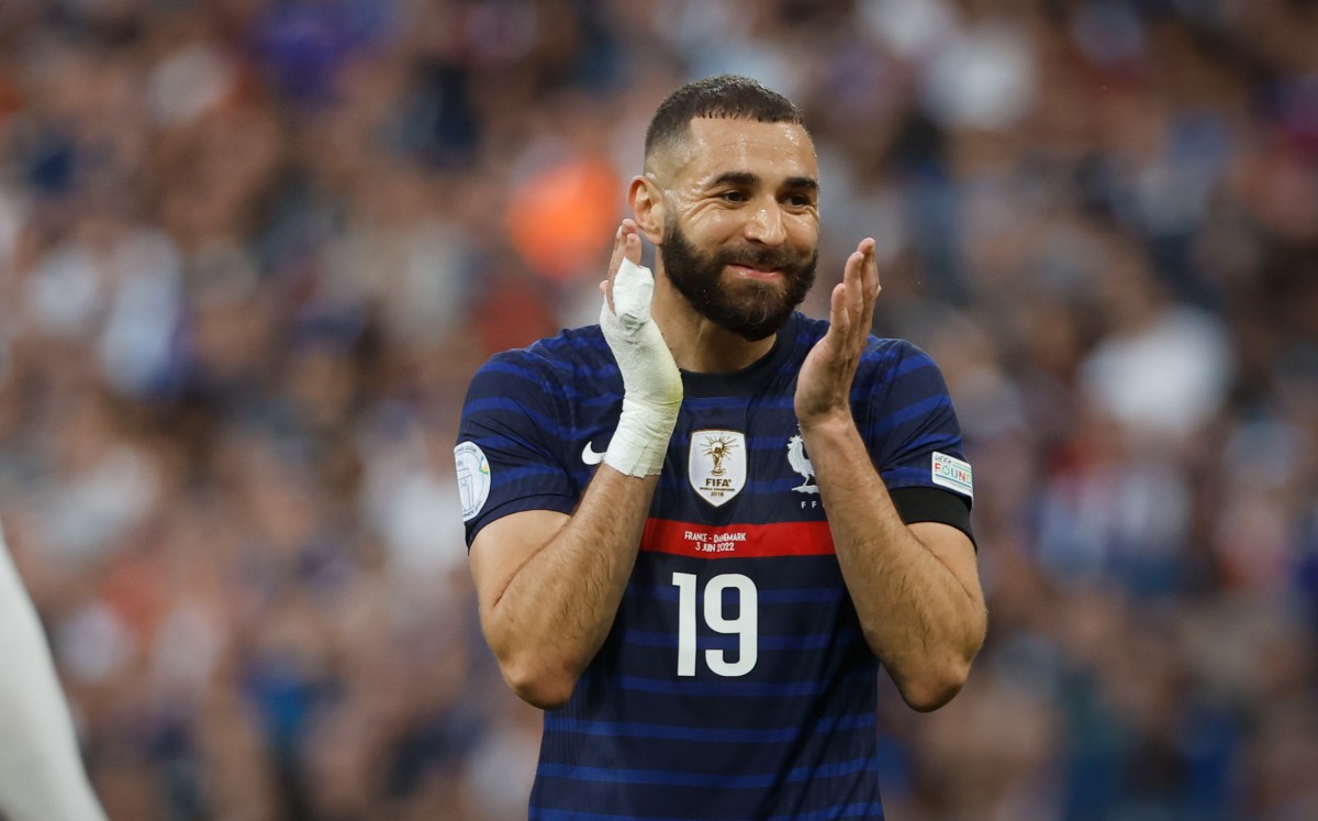 Karim Benzema responde a comentarios de Leo Messi por Balón de Oro (AP)