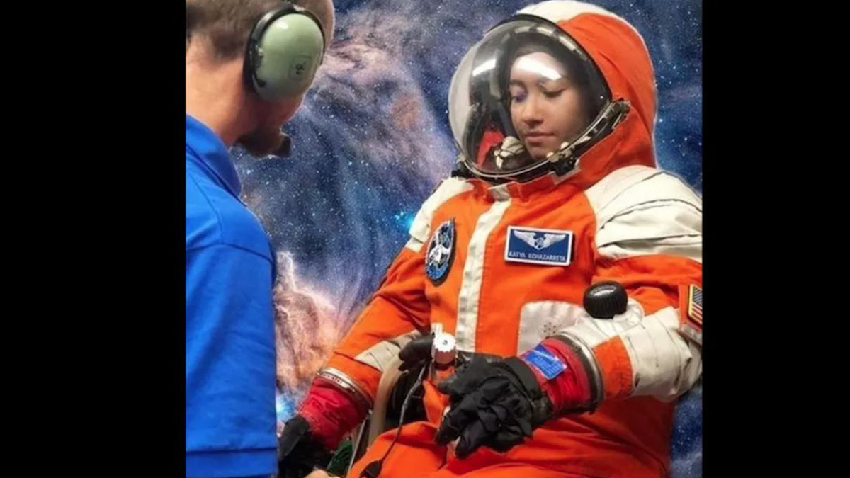 Katya Echazarreta parte hacia el espacio; primera mexicana