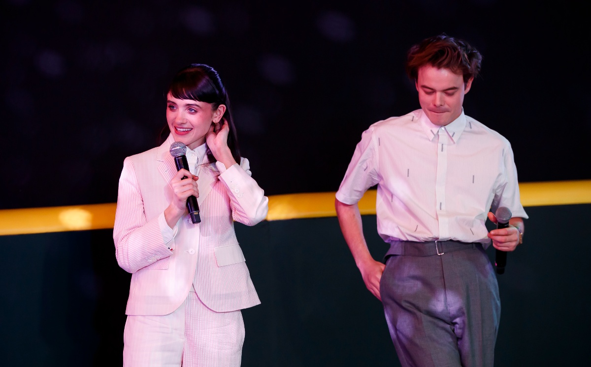 Natalia Dyer y Charlie Heaton de 'Stranger Things' | EFE