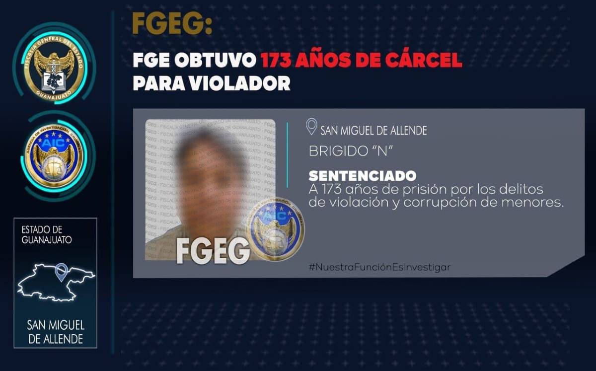 Sentencian a violador.-