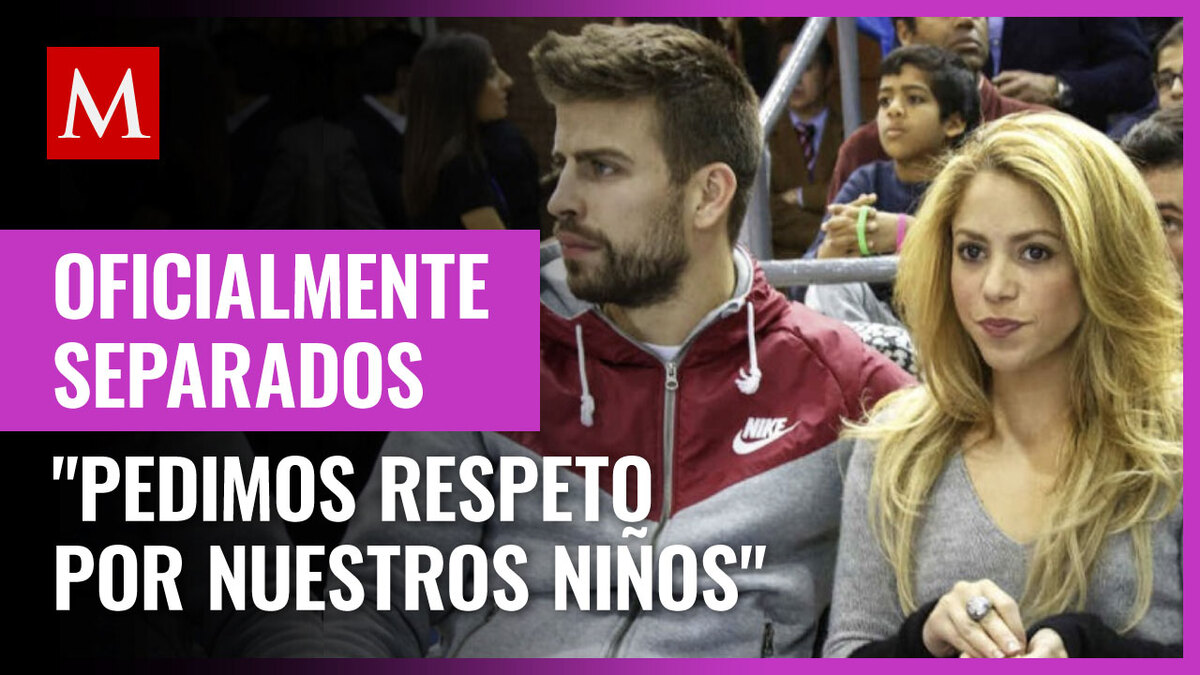 Shakira y Gerard Piqué anuncian fin de su relación tras 12 años
