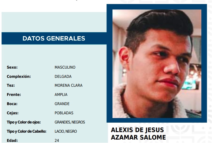 Alexis de Jesús Azamar Salomé.