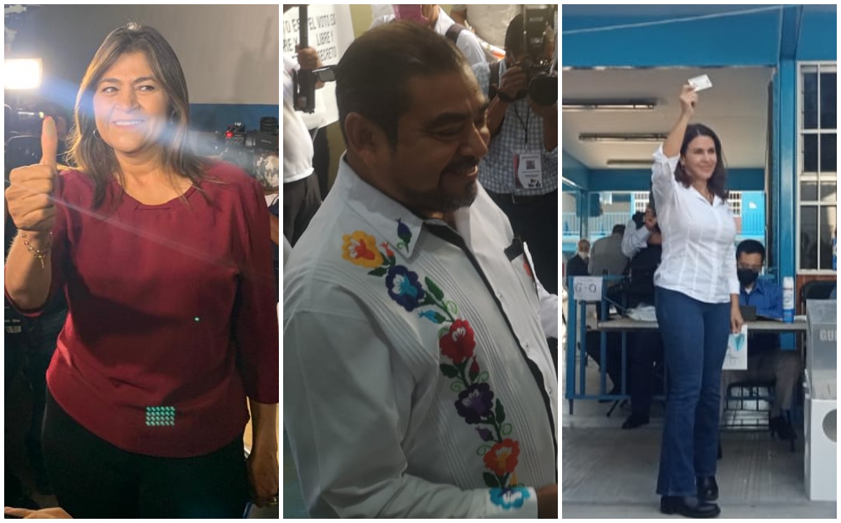 Candidatos en la jornada electoral del 5 de junio | Especial