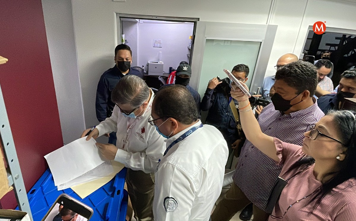 Cateo a oficinas de Finanzas Nuevo Laredo.