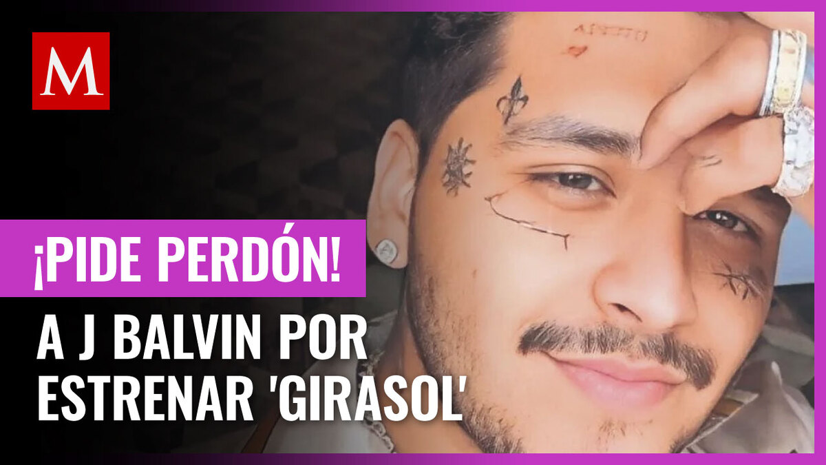 Christian Nodal pide perdón a J Balvin por estrenar Girasol