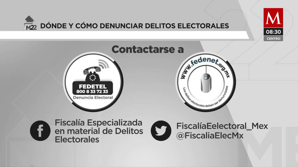 ¿Cómo denunciar un delito electoral?
