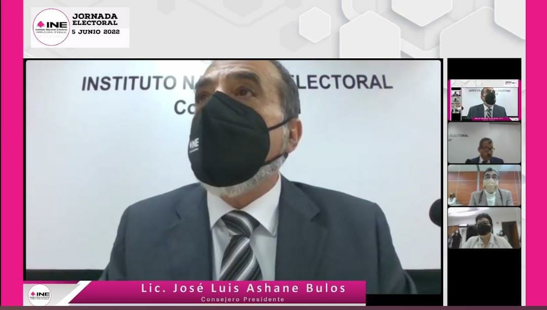 Consejero presidente del INE Hidalgo José Luis Ashane Bulos (Especial)