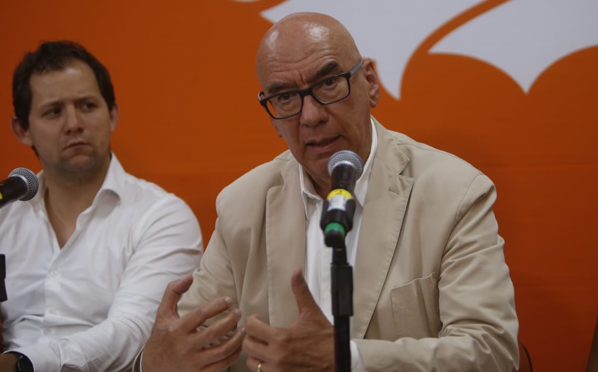 Dante Delgado agradeció el esfuerzo de los candidatos de Movimiento Ciudadano. | Ariana Pérez
