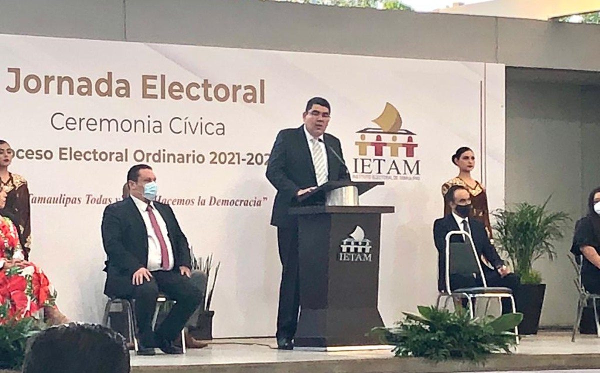 Juan José Ramos Charre, consejero presidente del Instituto Electoral de Tamaulipas