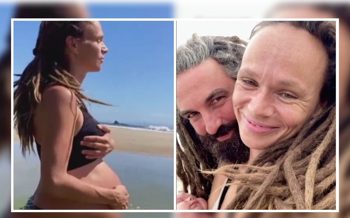 La mujer tuvo a su bebé en una playa de Nicaragua (Especial).