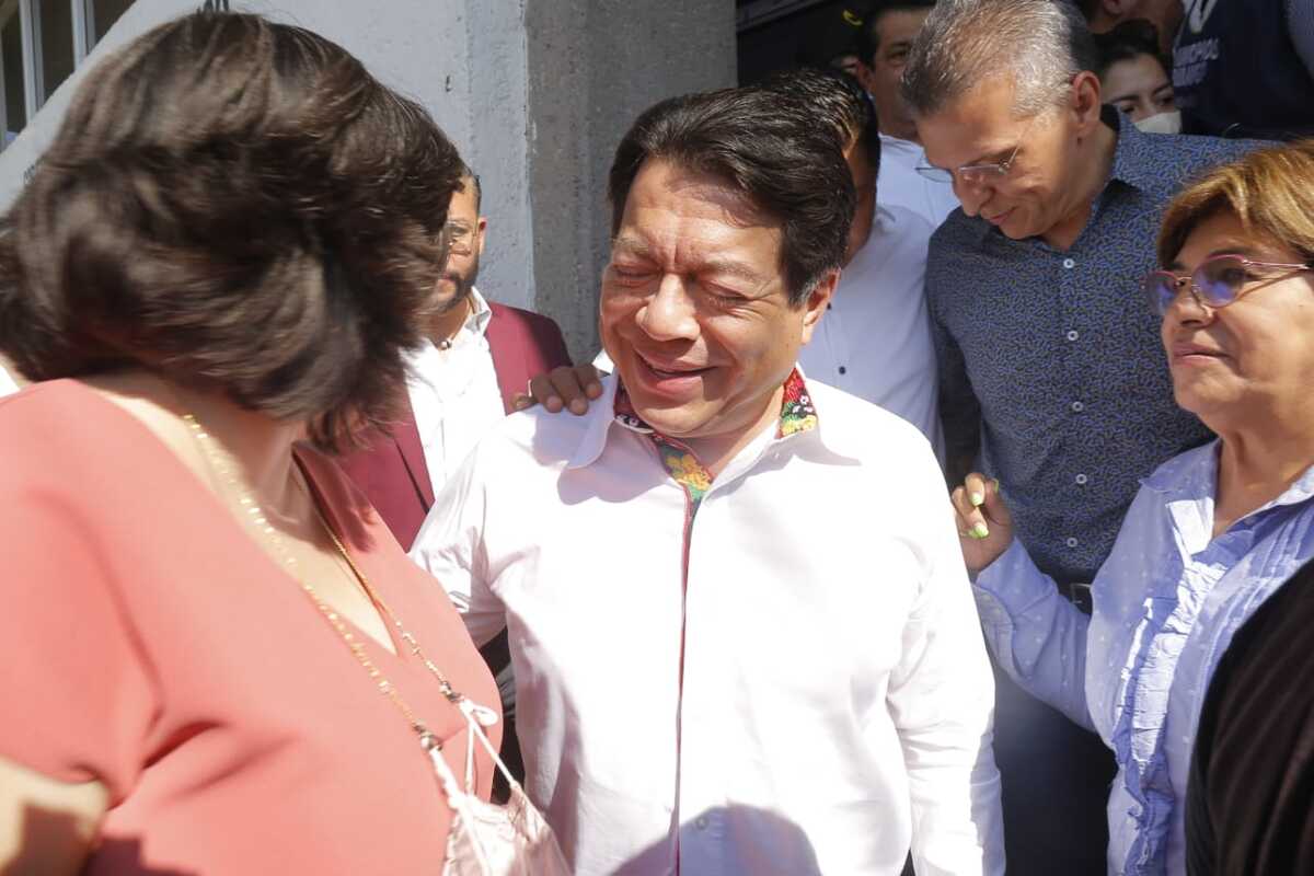 Mario Delgado, presidente nacional de Morena | Mauricio Román