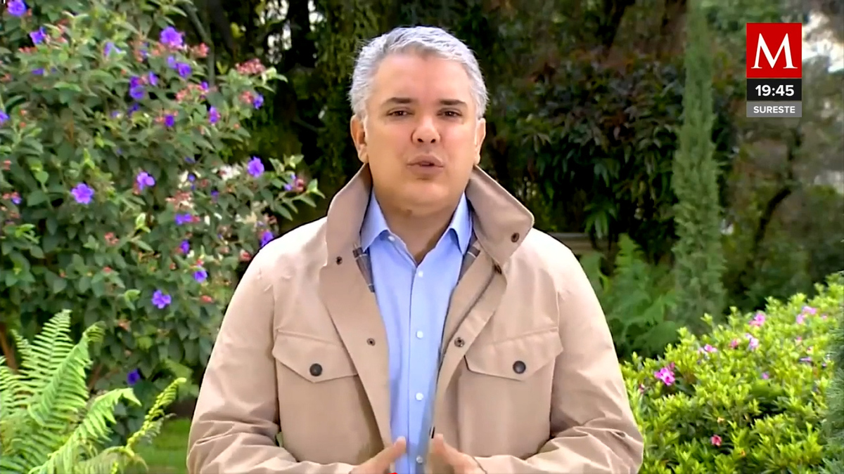 Ordenan arresto domiciliario de cinco días a Iván Duque por desacato