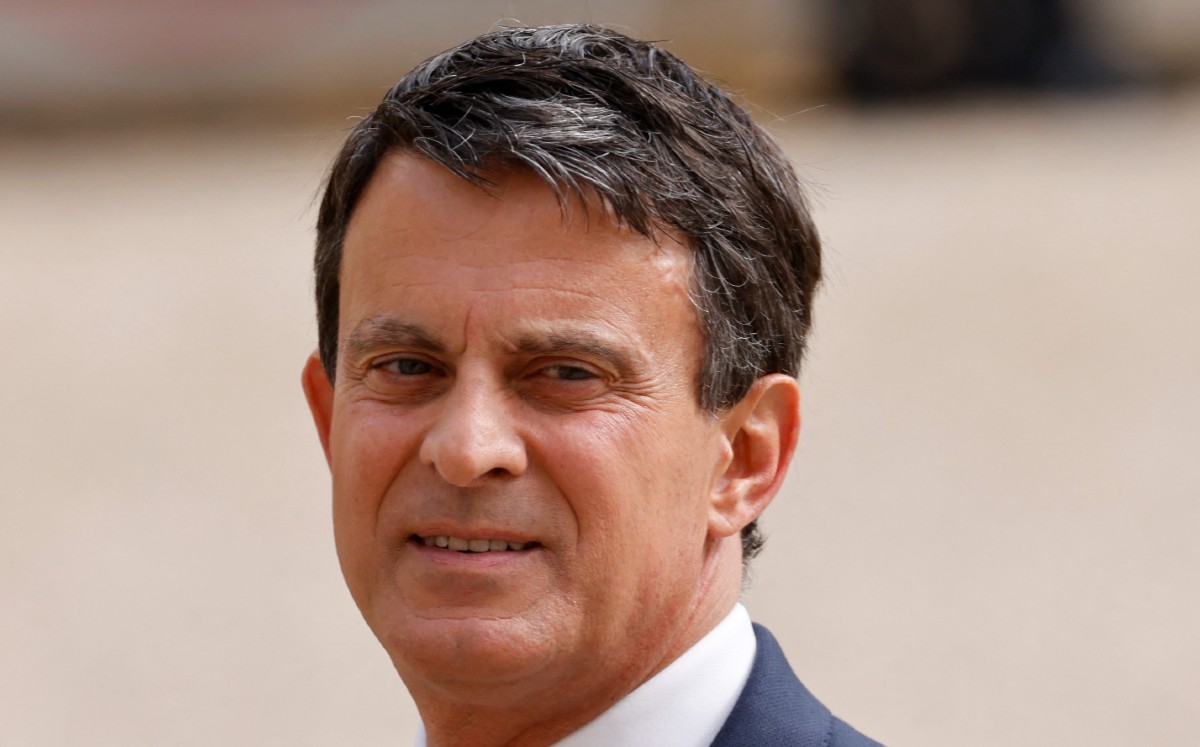 Pese a recibir el apoyo del partido de Macron, Valls quedó tercero. (AFP)
