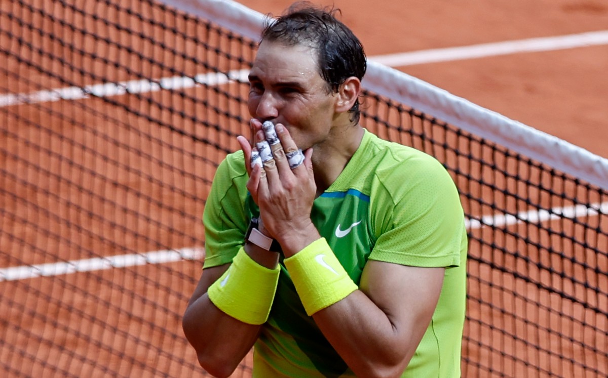 Rafael Nadal revela que jugó final de Roland Garros infiltrado (AP)