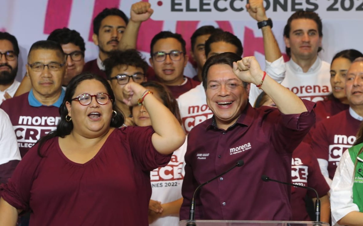 La también senadora consideró que la voluntad popular dará el triunfo a Morena. | Javier Ríos