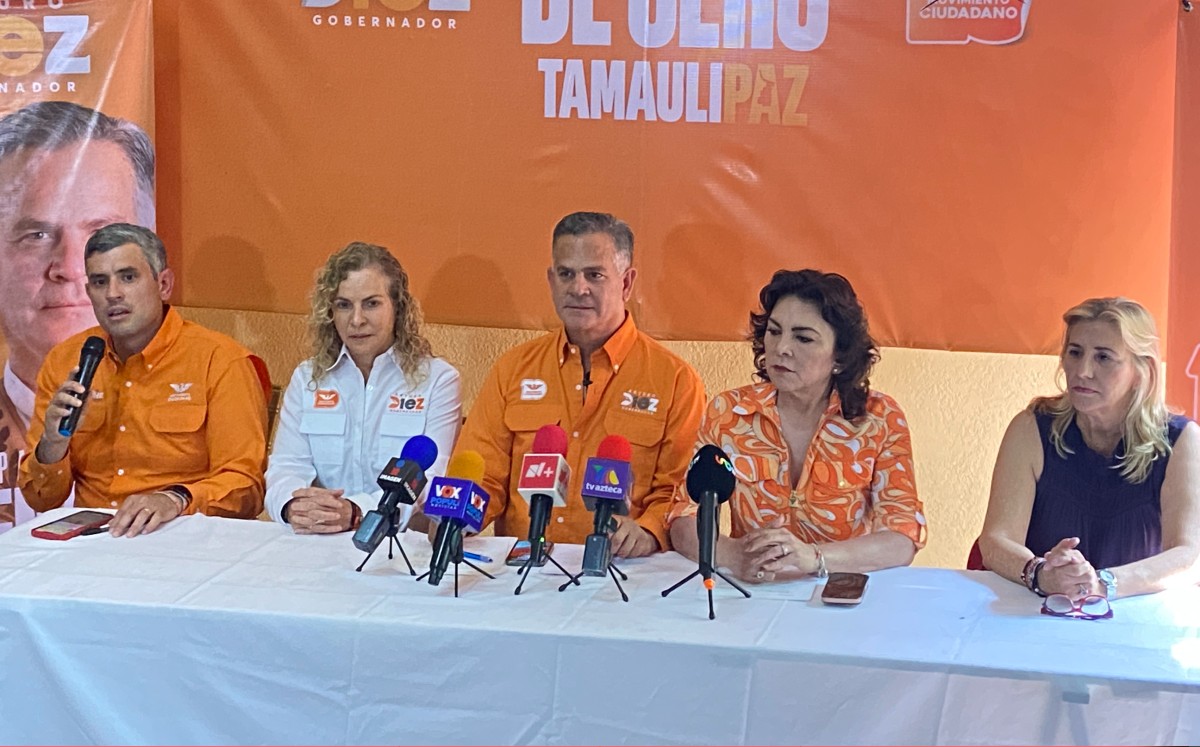 Arturo Diez Gutiérrez aspirante a la gubernatura de Tamaulipas por Movimiento Ciudadano