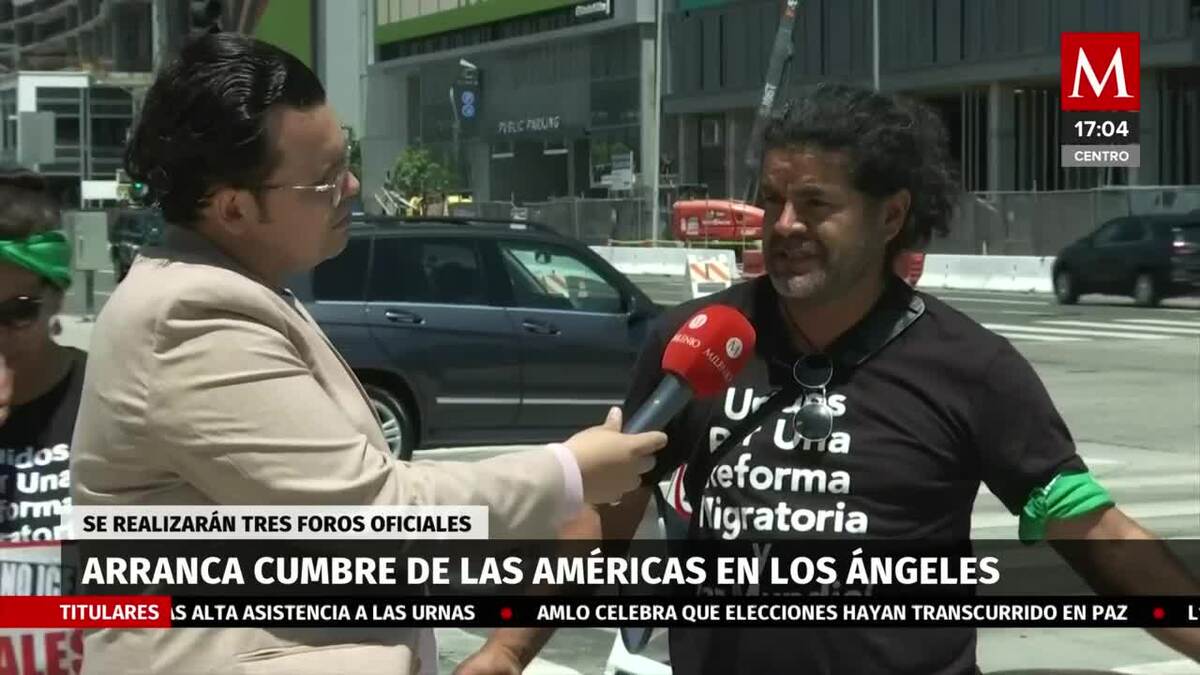 En Los Ángeles, comienzan las Cumbres de las Américas