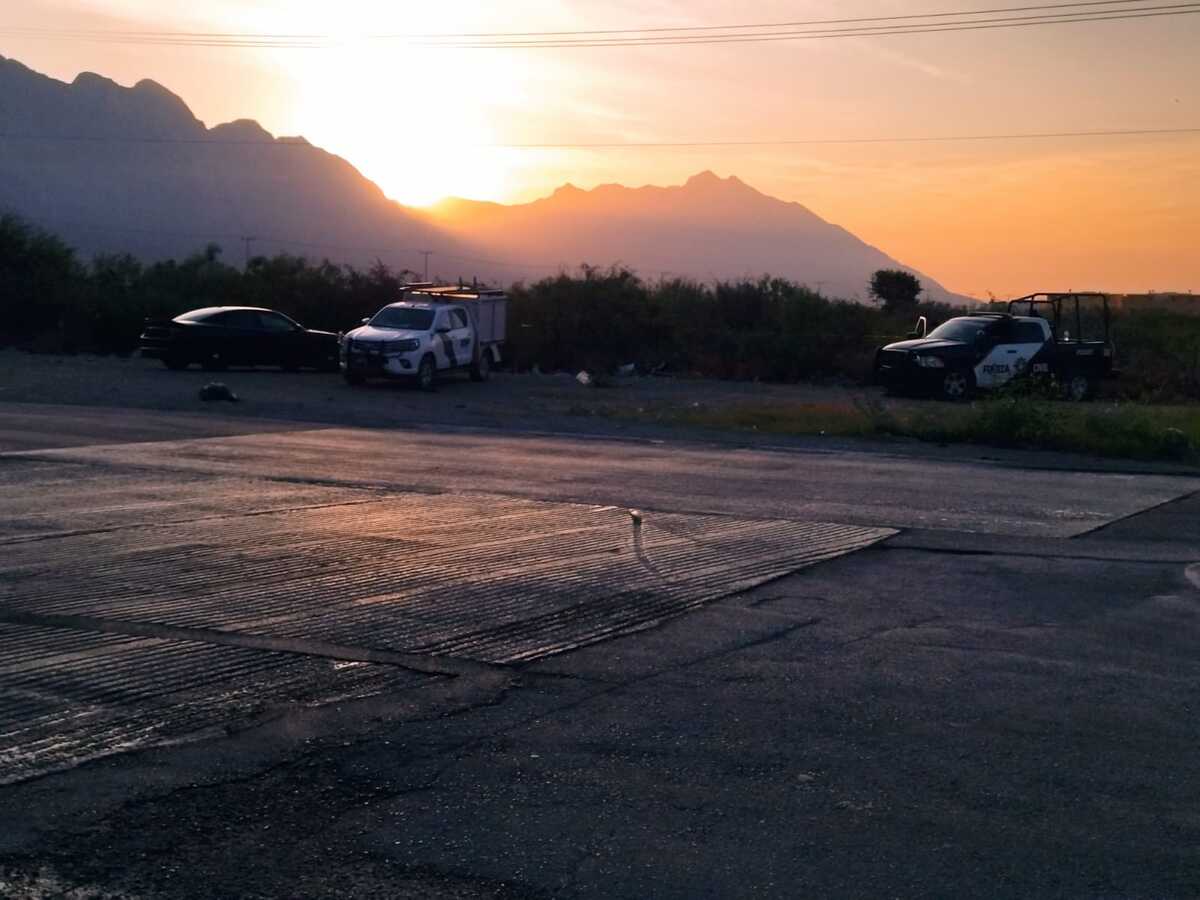 El hallazgo fue reportado momentos después de las 3:00 de la madrugada. Foto: Agustín Martínez
