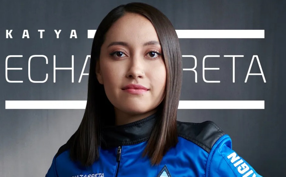 Katya Echazarreta describe su viaje al espacio (Cortesía @blueorigin)