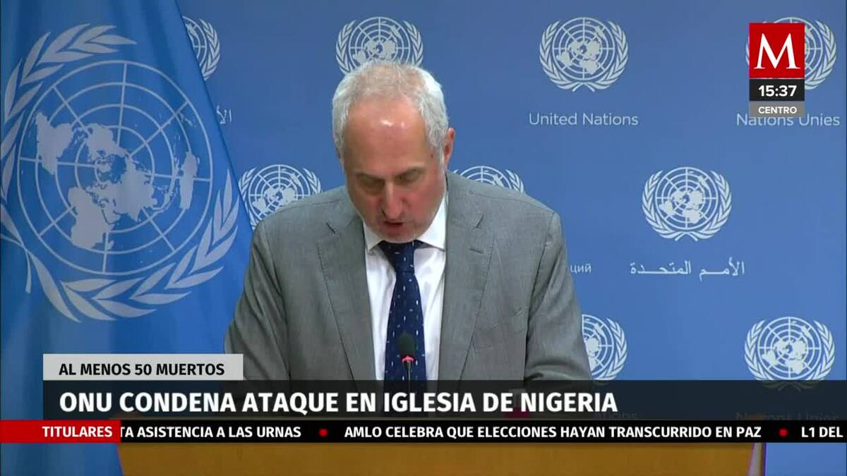 ONU condena ataque a iglesia católica en Nigeria