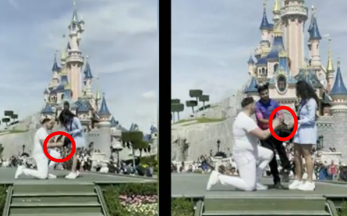 Trabajador de Disneyland se opone a petición de matrimonio en parque | ESPECIAL