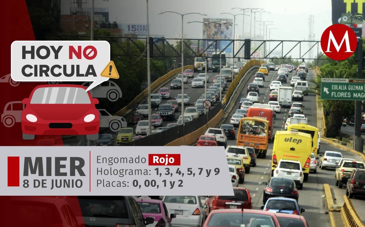 Doble Hoy no circula del 8 de junio. (Cuartoscuro)