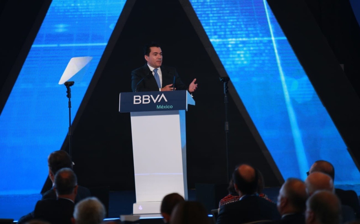 Eduardo Osuna, vicepresidente y director general de BBVA México. Foto: Juan Carlos Bautista