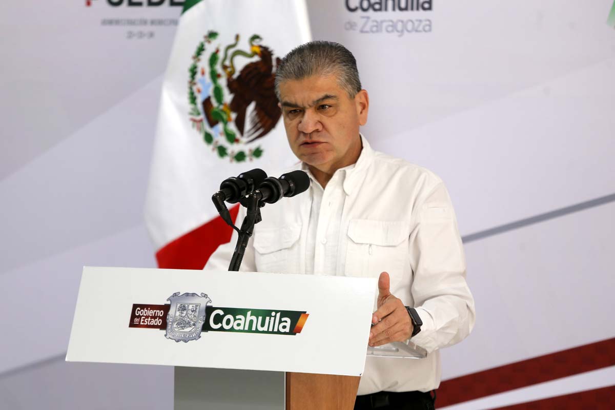 Miguel Riquelme, gobernador de Coahuila. (Mauricio Román)
