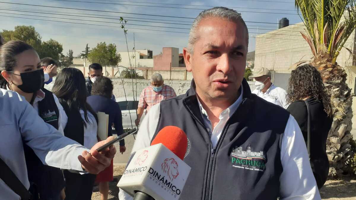 Sergio Baños, presidente municipal de Pachuca.(Teodoro Santos)