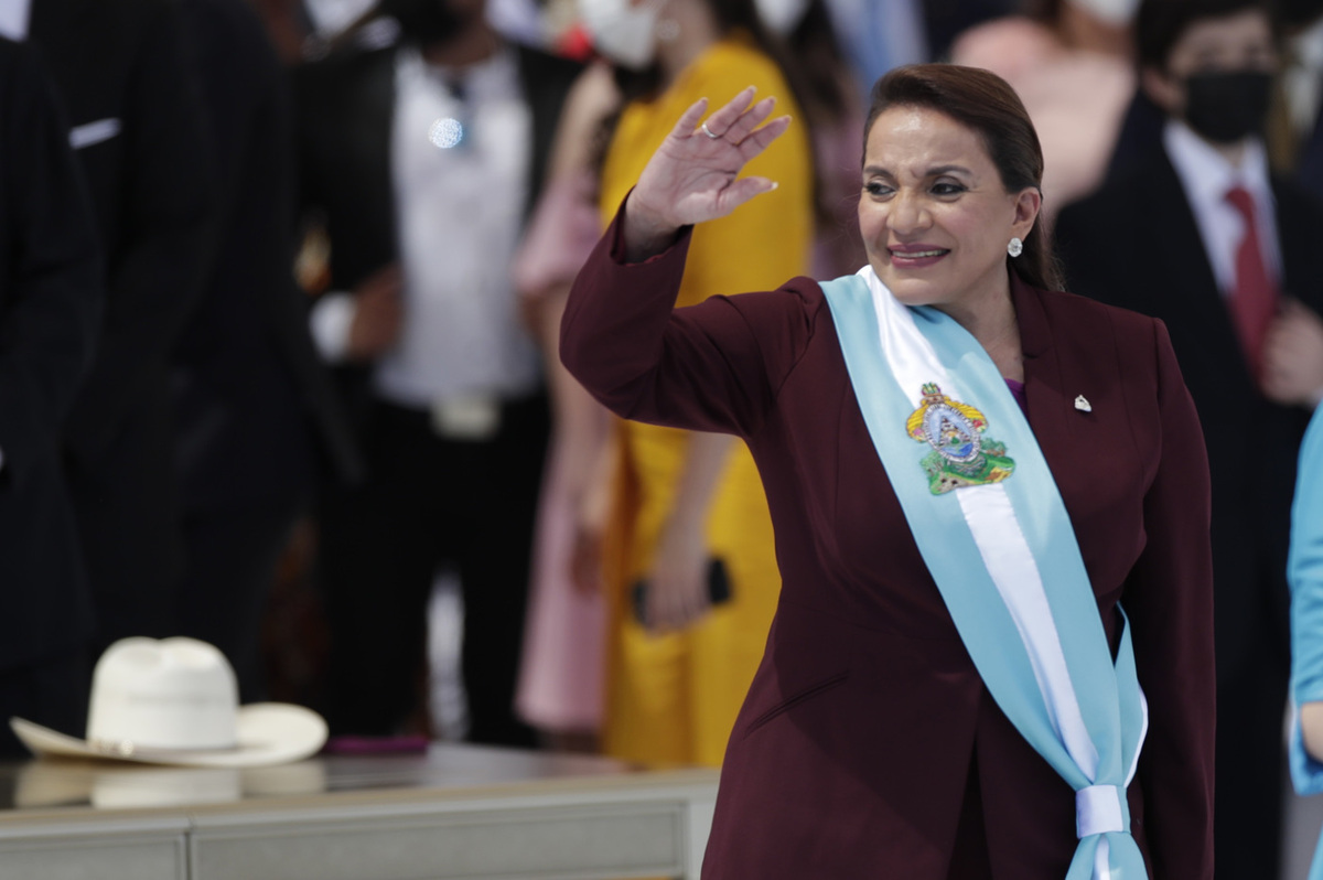 Xiomara Castro, presidenta de Honduras. | EFE