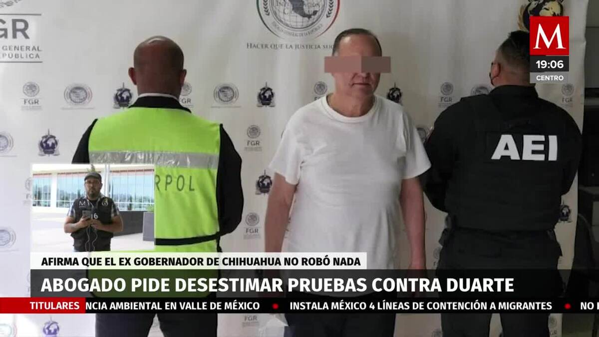 Continúa la audiencia contra César Duarte ex gobernador de Chihuahua