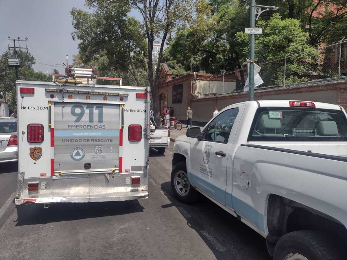 Después de una hora se dio a conocer que todo estaba controlado.