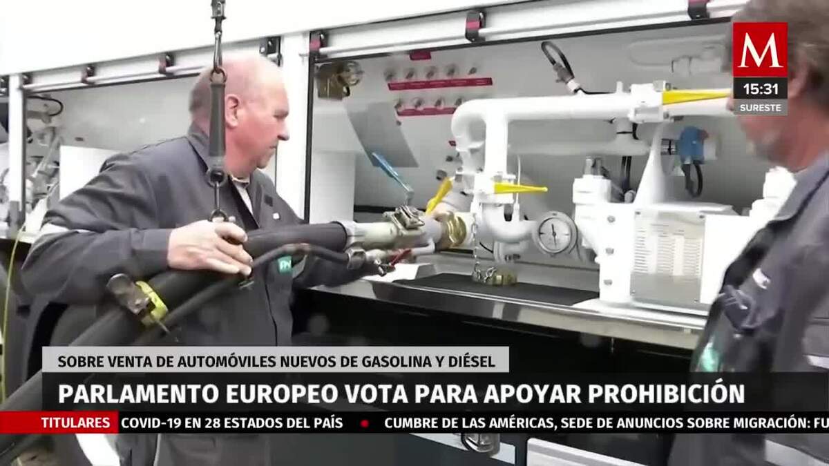 Parlamento Europeo vota para prohibir venta de autos de gasolina