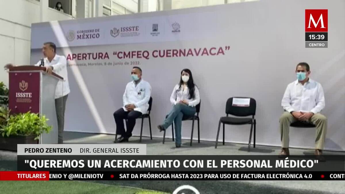 Pedro Zenteno asegura se está trabajando para mejorar el servicio de ISSSTE