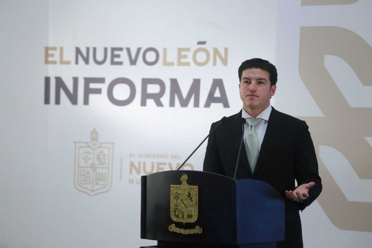 Samuel García pide a diputados desistir de quitarle SAT y UIFE. Foto: Jorge López.