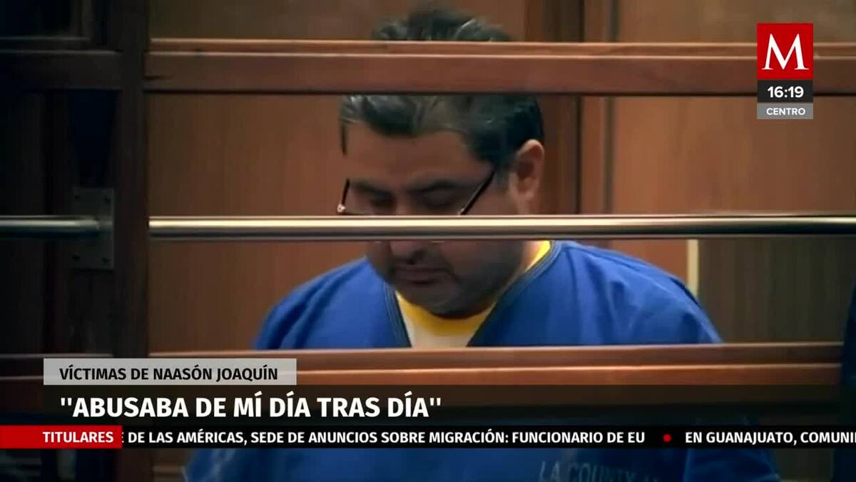Víctimas de Naasón Joaquín narran su historia en audiencia
