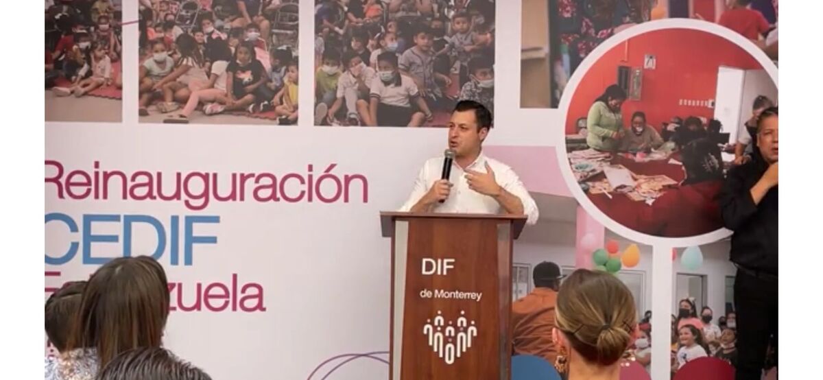 El alcalde Luis Donaldo Colosio señaló que las instalaciones se encontraban en el abandono. Foto: Especial