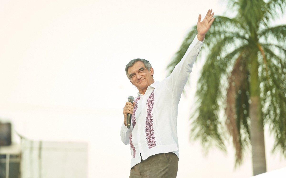Américo Villarreal Anaya, virtual ganador de elección 2022 Tamaulipas. (Cortesía)