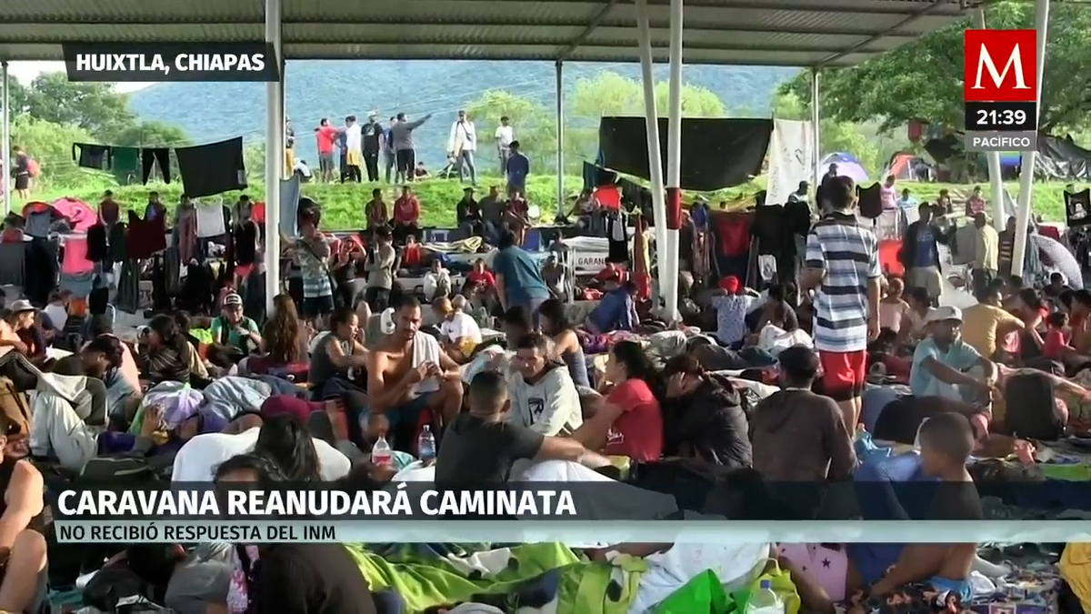 Caravana migrante. Más de 10 mil continúan con trayecto por México