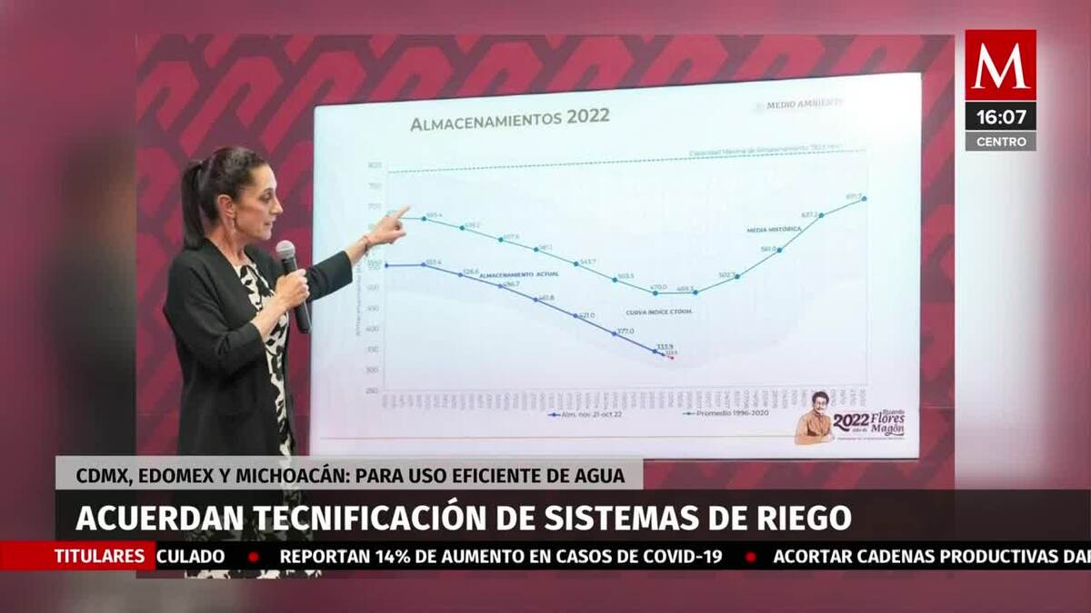 CdMx y Edomex pagarán a Michoacán el uso del Sistema Cutzamala