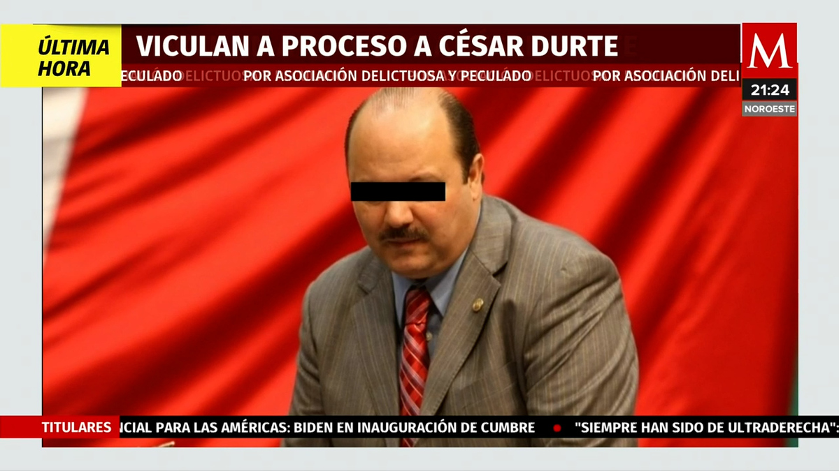 César Duarte, ex gobernador de Chihuahua, vinculado a proceso