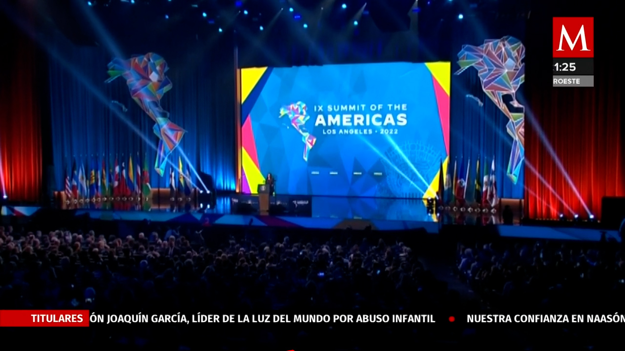 Democracia, ingrediente esencial para las Américas: Biden en inauguración de cumbre