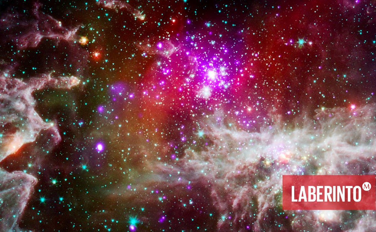 Estrellas de gran masa captadas por el NASA Chandra X-ray Observatory. (NASA)