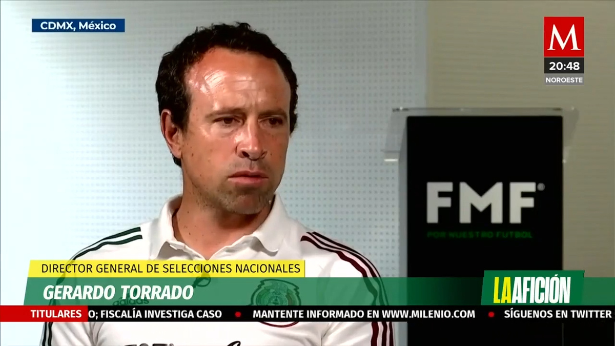 Gerardo Torrado, con respaldo total a Martino