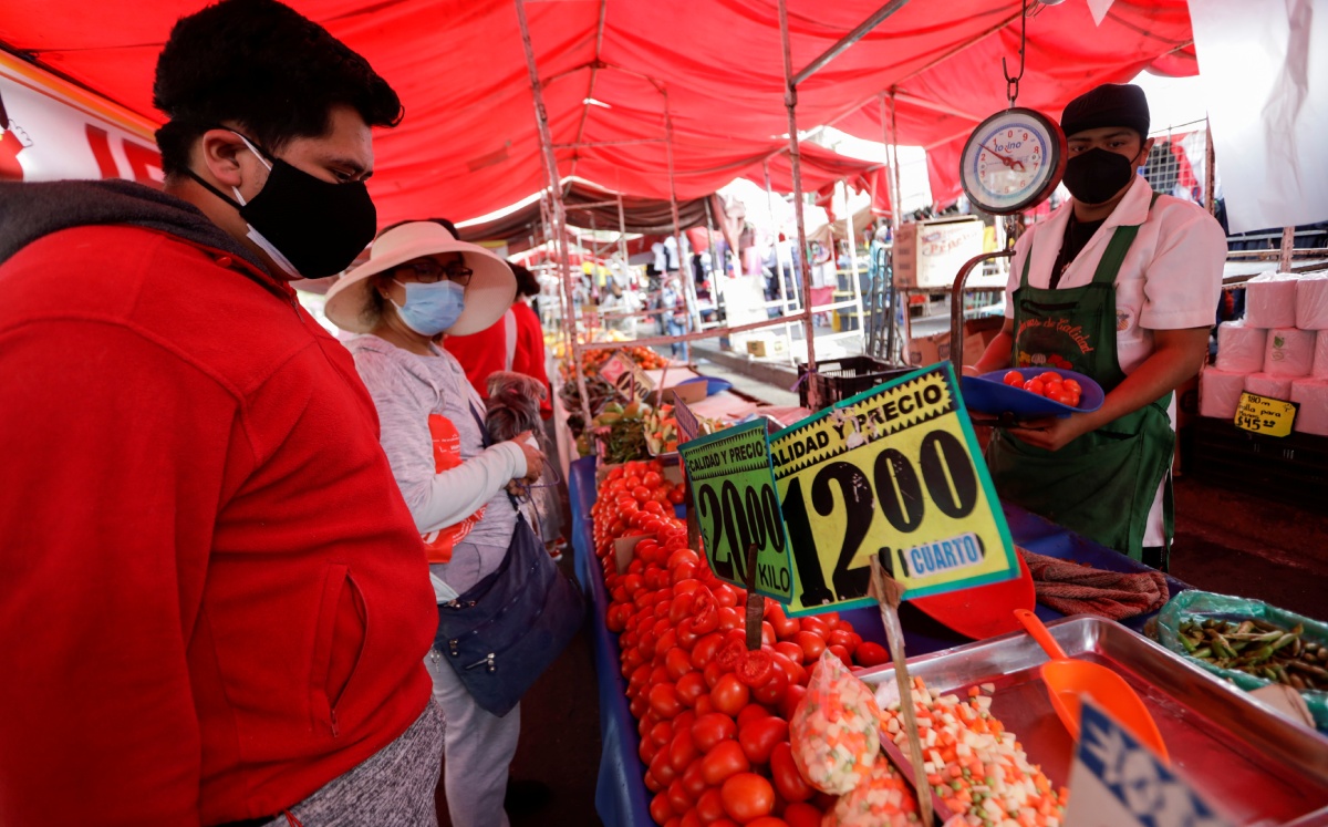 La inflación en México durante el mes de mayo se ubicó prácticamente en el mismo nivel de abril, cuando fue de 7.68 por ciento. Foto: Reuters
